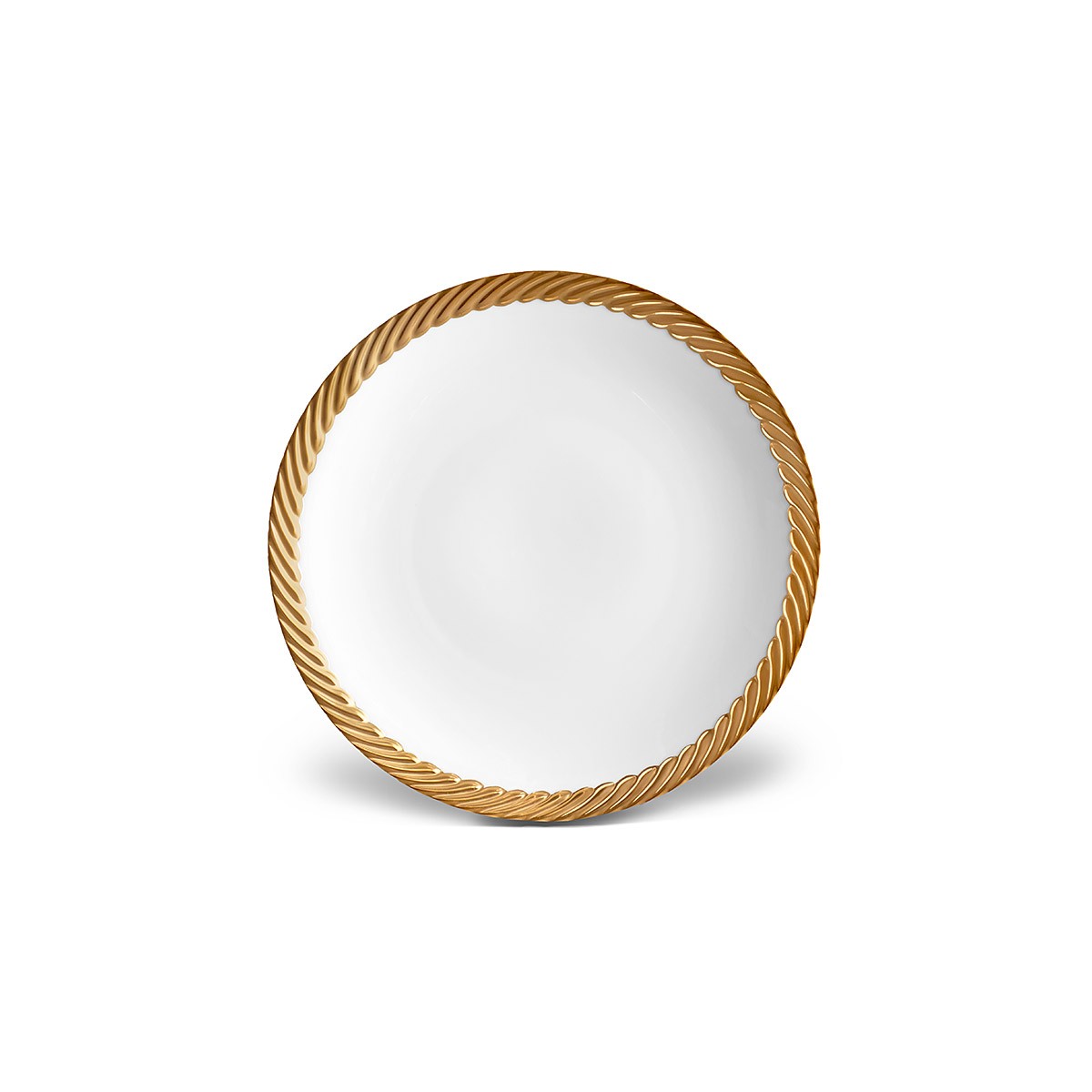 L'Objet I Corde Dessert Plate Gold