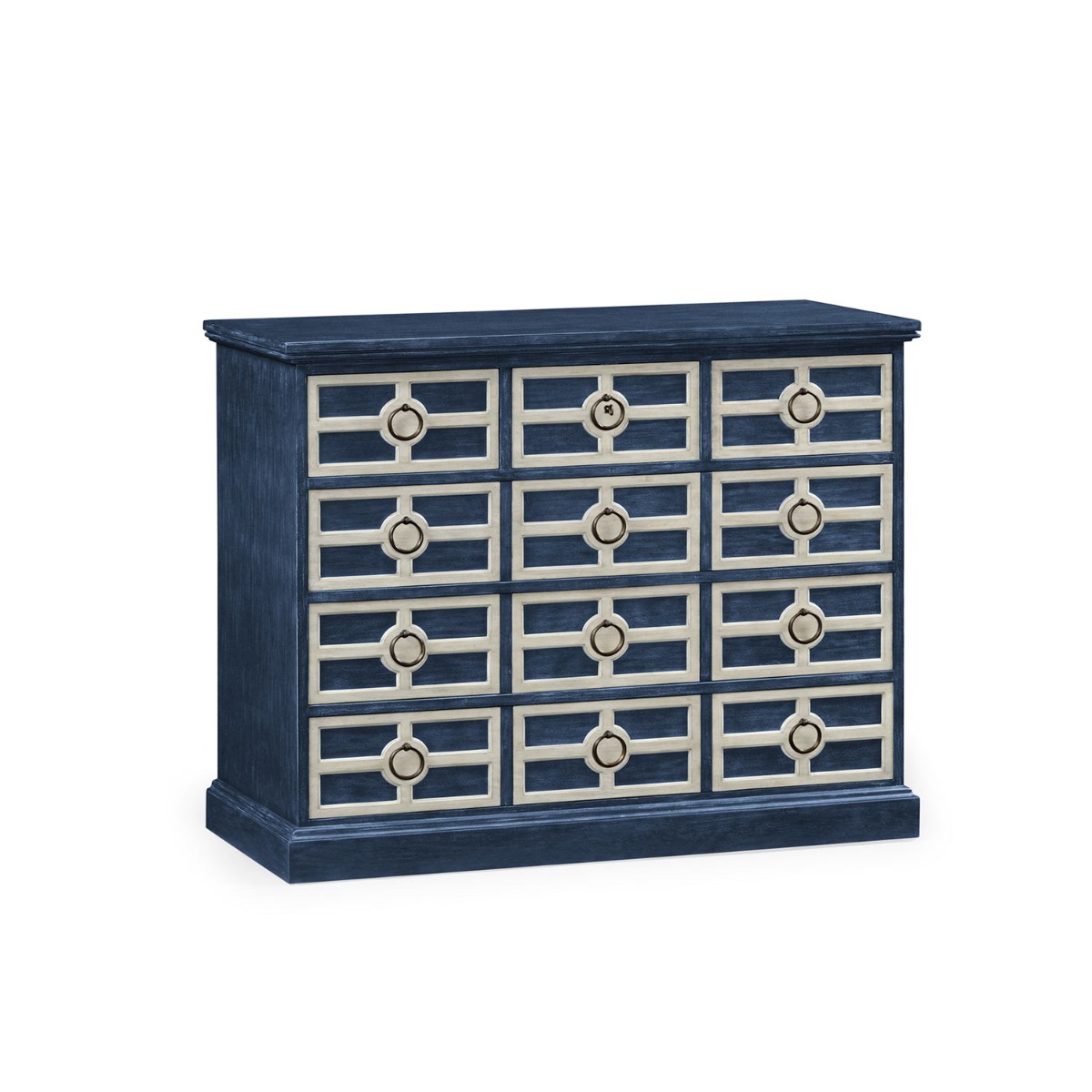 William Yeoward | Midmoor Chest Of Drawers Blue Painted