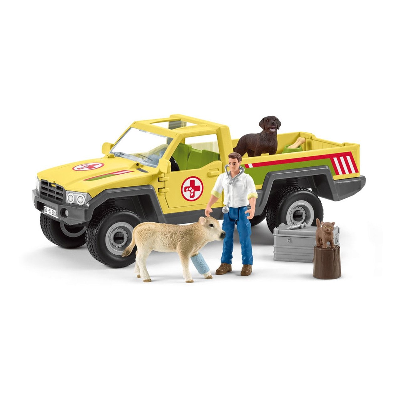Schleich - Veterinarian visit at the farm (42503)