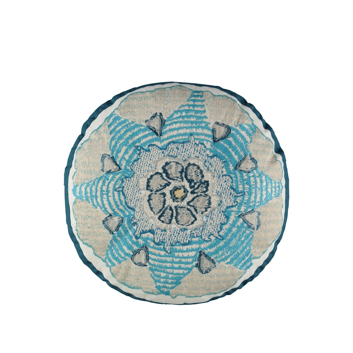 William Yeoward | Escaffo Circular Cushion Peacock