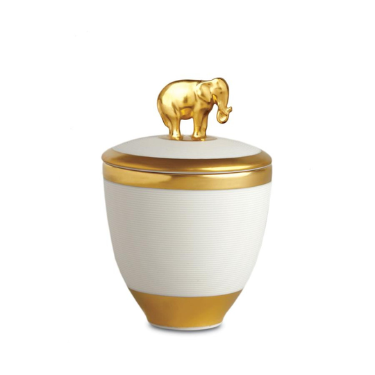 L'Objet I Elephant Candle | Blanc