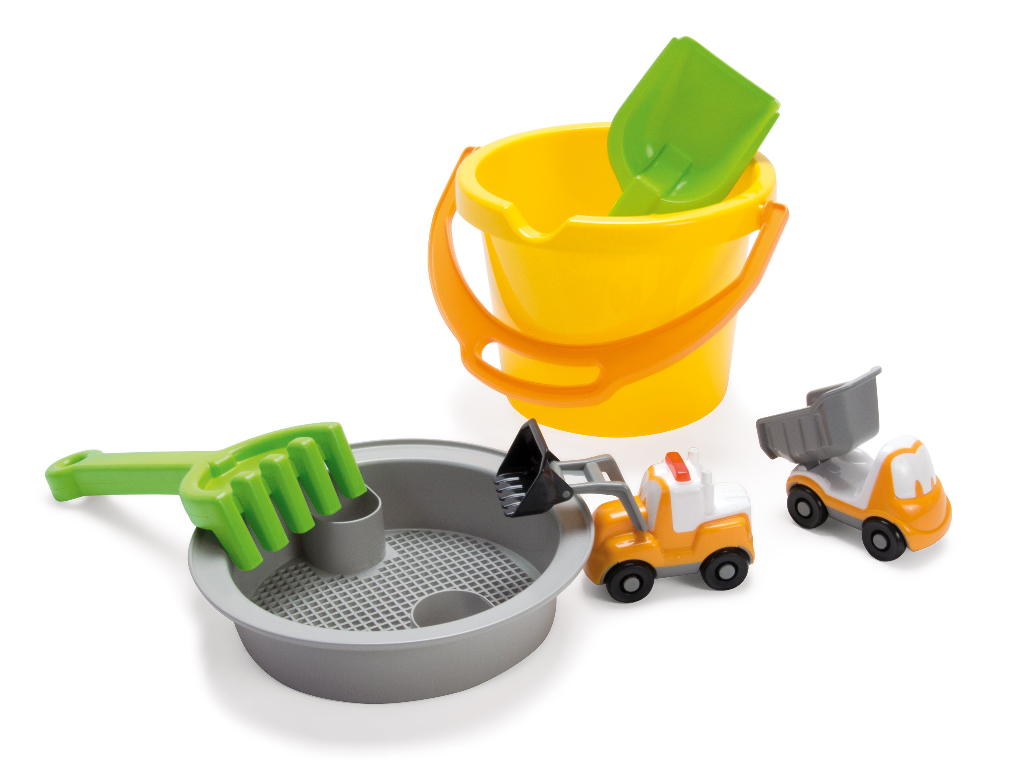 Dantoy - Bucket Set with 2 Vehicles in Net (1430)