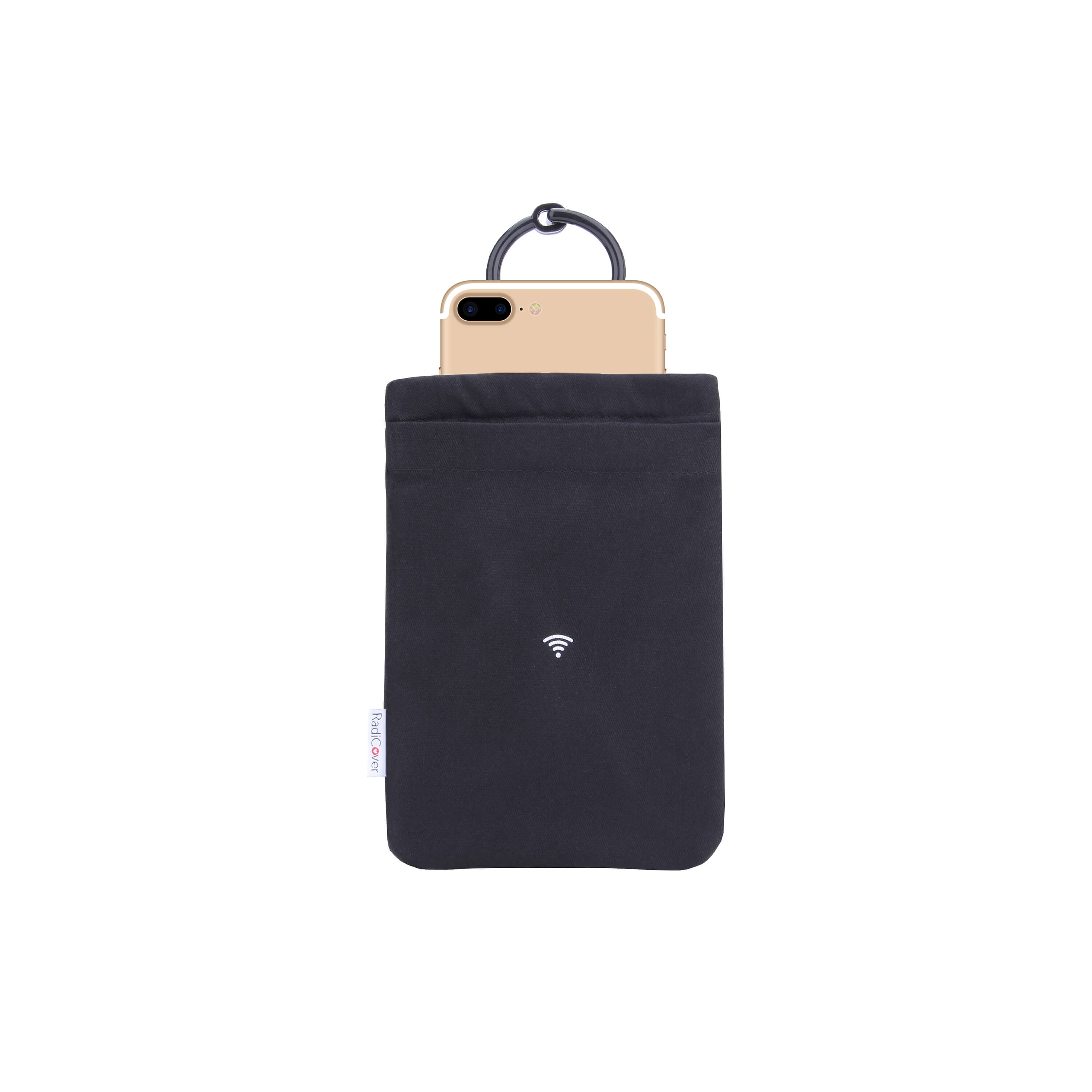 RadiCover - Mobile Phone Pouch - Anti radiation - Large - Black (RAD014)