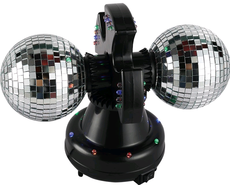 Twin Mirror Ball lamp LED (501114)