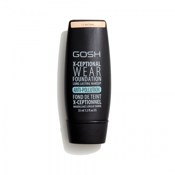 GOSH Copenhagen - X-Ceptional Wear Foundation - 12 Natural