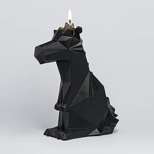 Pyropet Dreki Black Dragon Candle