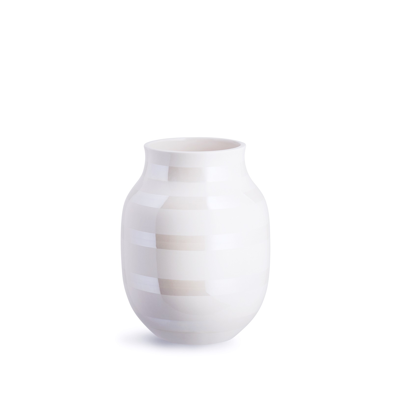 Kähler - Omaggio Vase Medium - Pearl (691781)
