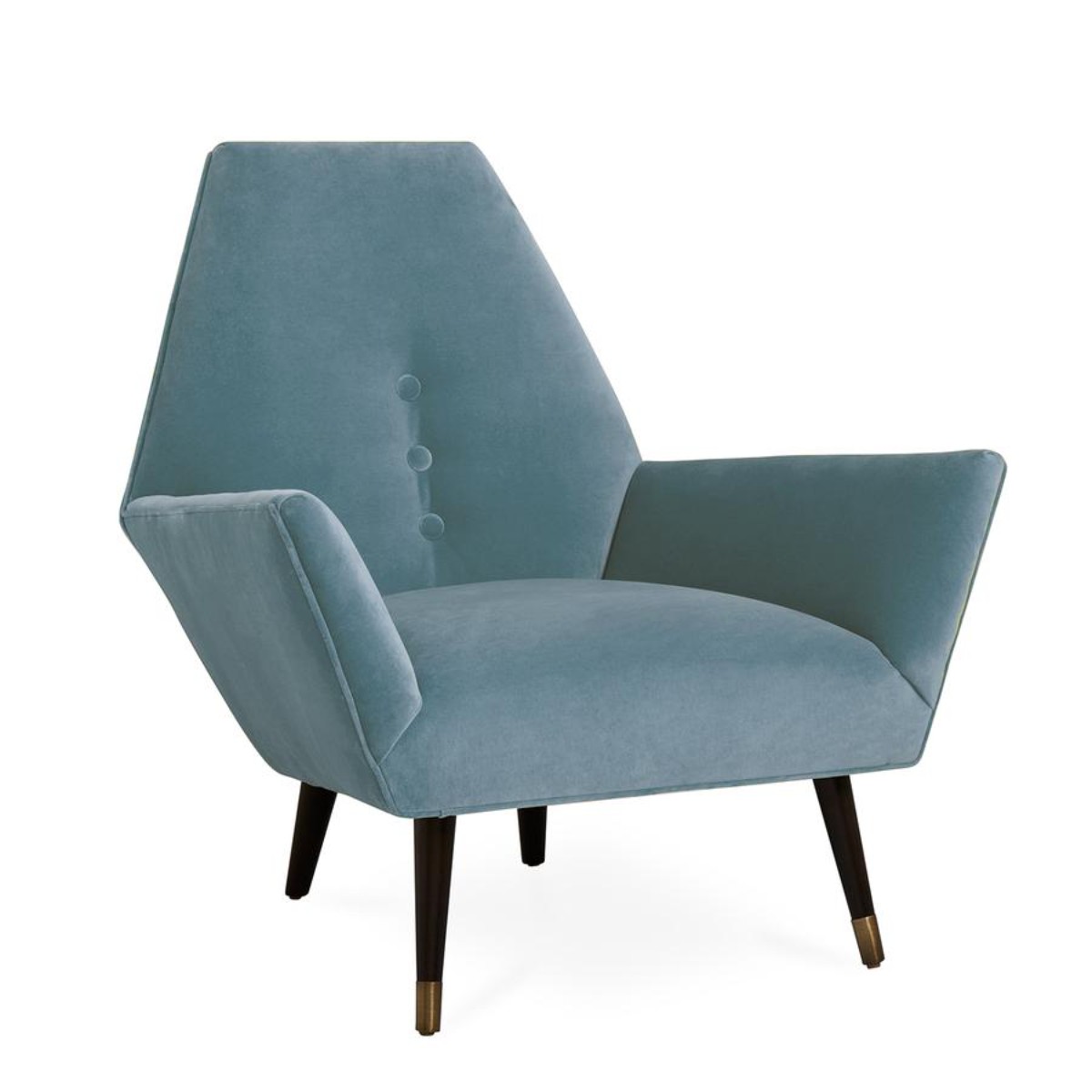 Jonathan Adler I Sorrento Chair I Verona Faded Blue & Wenge