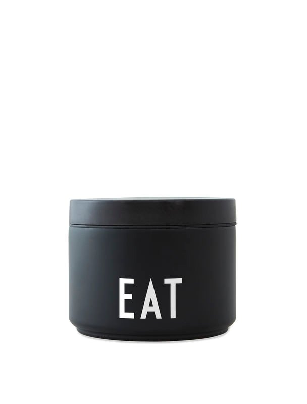 Design Letters - Thermo Lunch Box Small - Black (30101005BLAWHIFOOD)