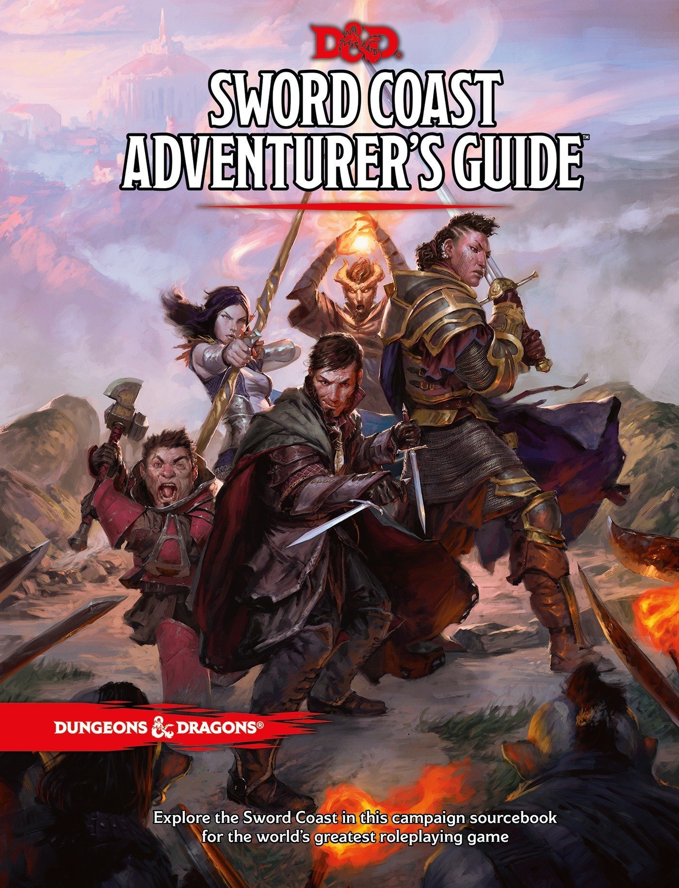 Dungeons & Dragons - Role Play - 5th Edition Sword Coast Adventurer's Guide (D&D)
