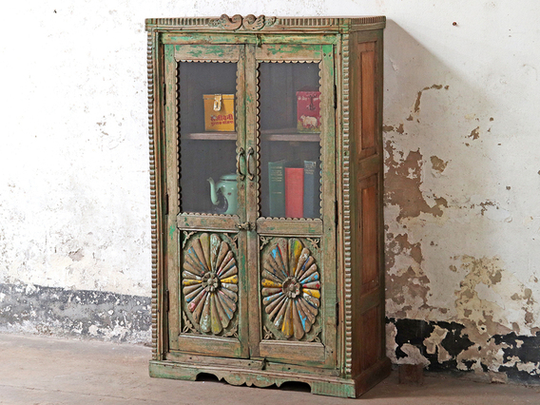 Decorative Display Cabinet Green