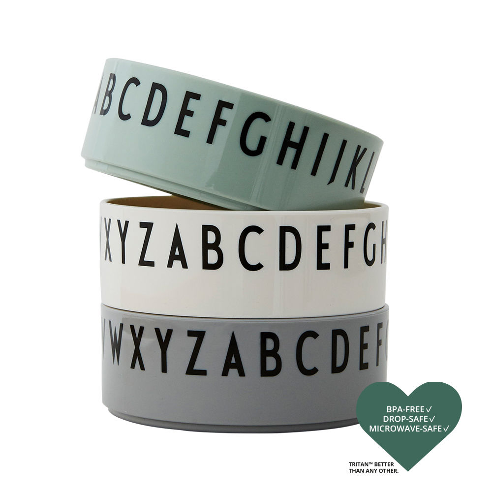 ​Design Letters - Lunch Dinner Bowls Set