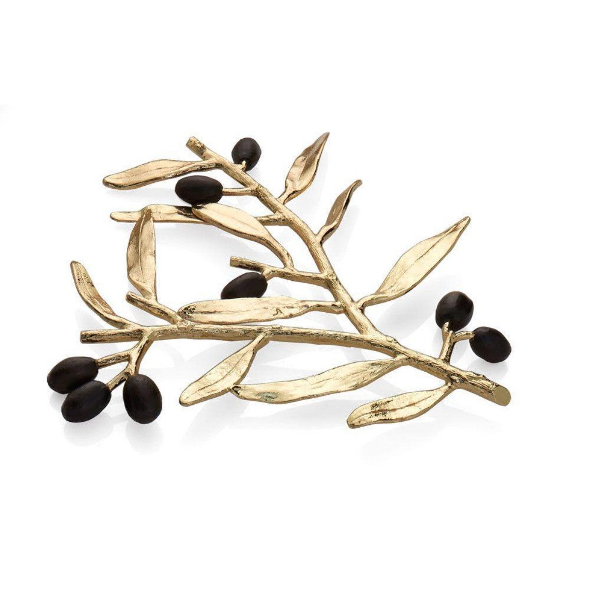 Michael Aram I Olive Branch Gold Trivet
