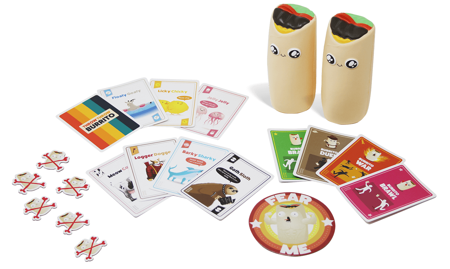 Throw Throw Burrito - A Dodgeball Card Game (TTBCORE1)