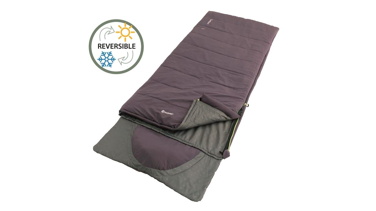 Outwell - Contour "L" Sleeping Bag 2021 - Dark Purple (230364)
