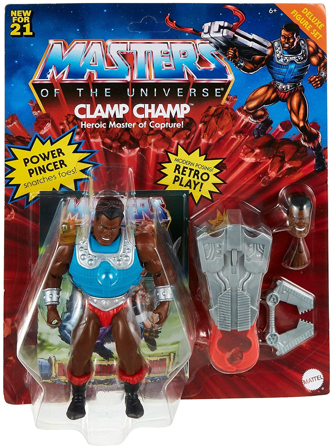 Masters Of The Universe - Origins 14 cm Deluxe Figure - Clamp Champ (GVL79)