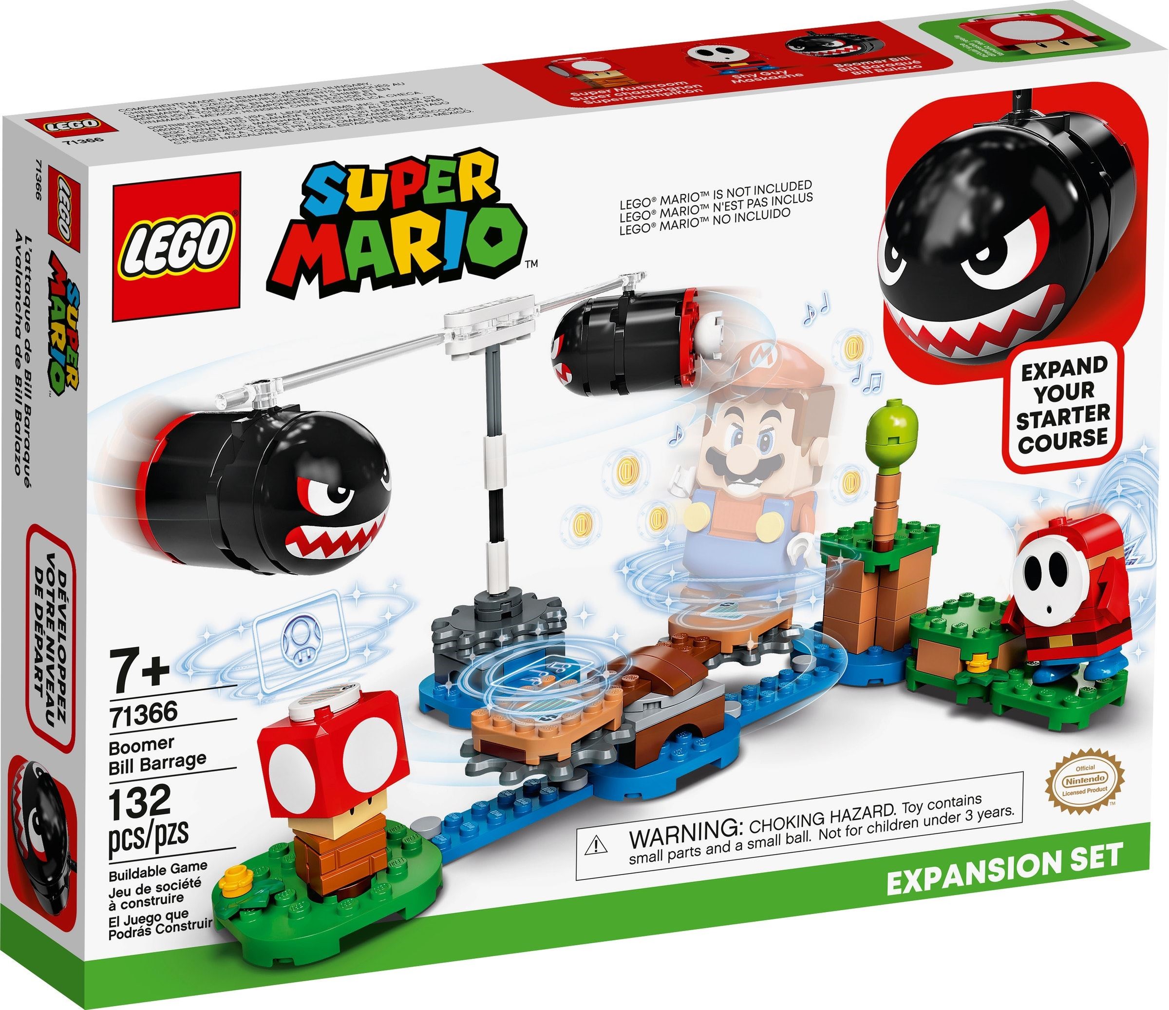 LEGO Super Mario - Boomer Bill Barrage Expansion Set (71366)