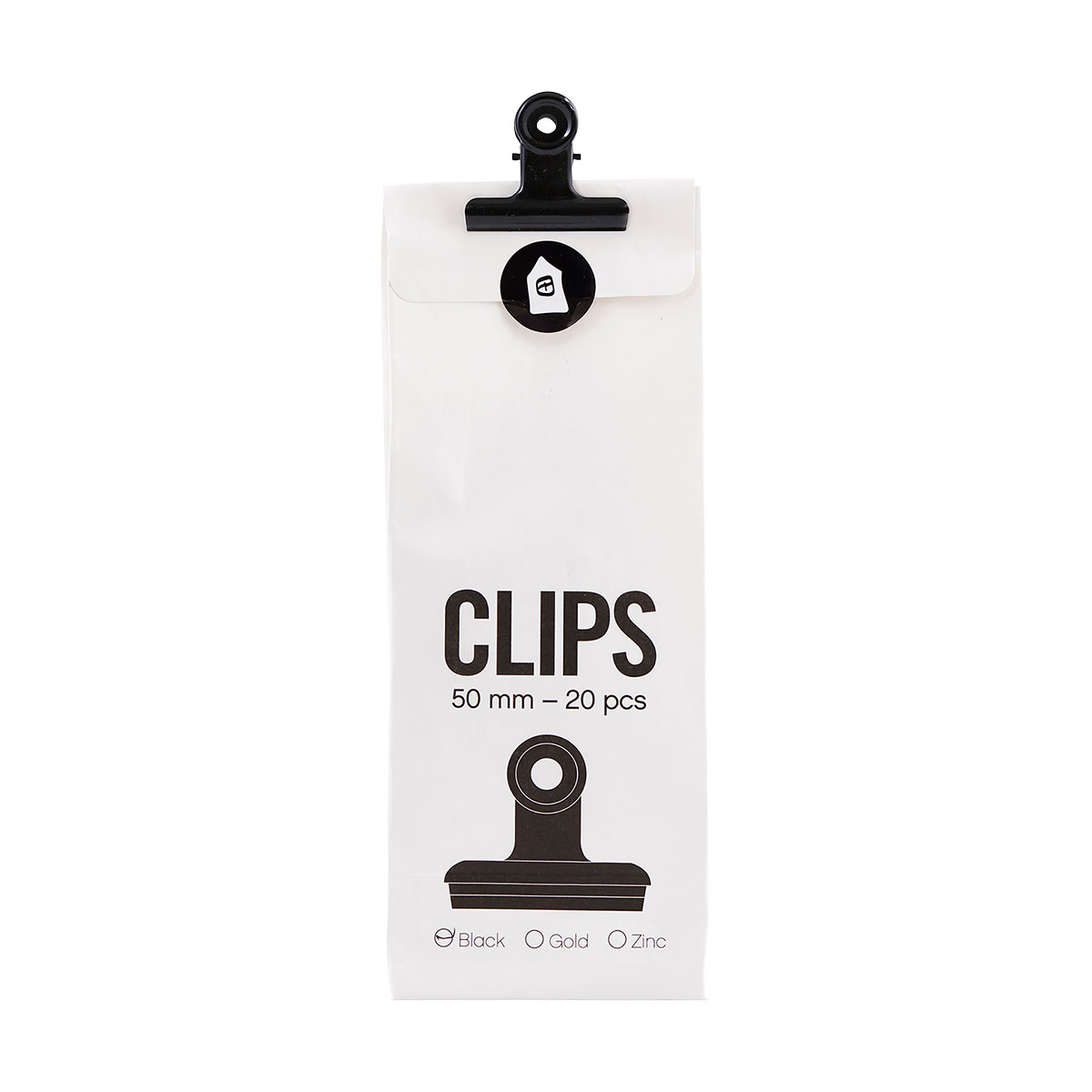 House Doctor - Clips 50 mm - Black (Lg0324)