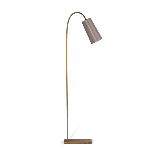 Porta Romana I Willow Floor Lamp I French Brass