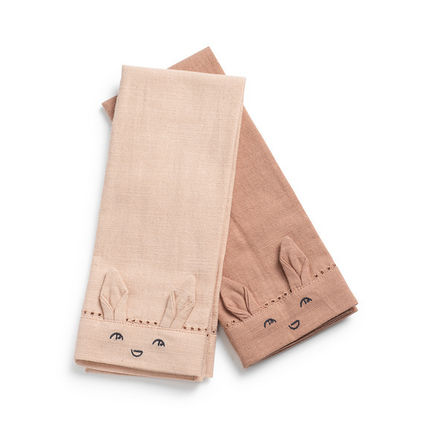Elodie Details - Baby Napkins 2 Pcs - Faded Rose / Powder Pink