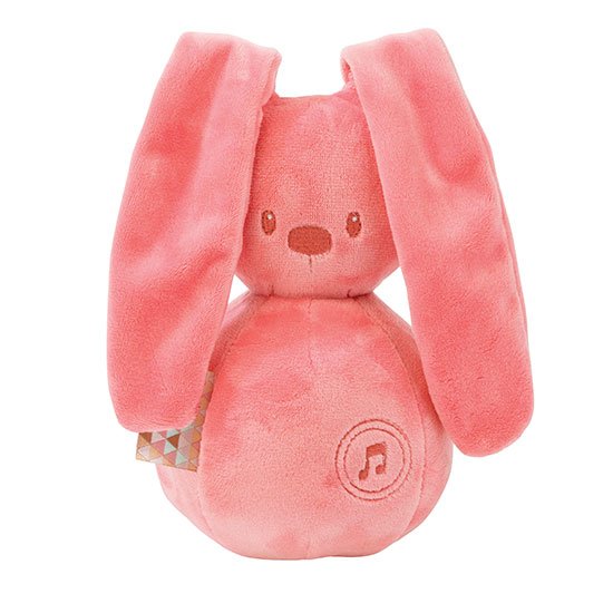 Nattou - Lapidou Music Rabbit - Coral Rose