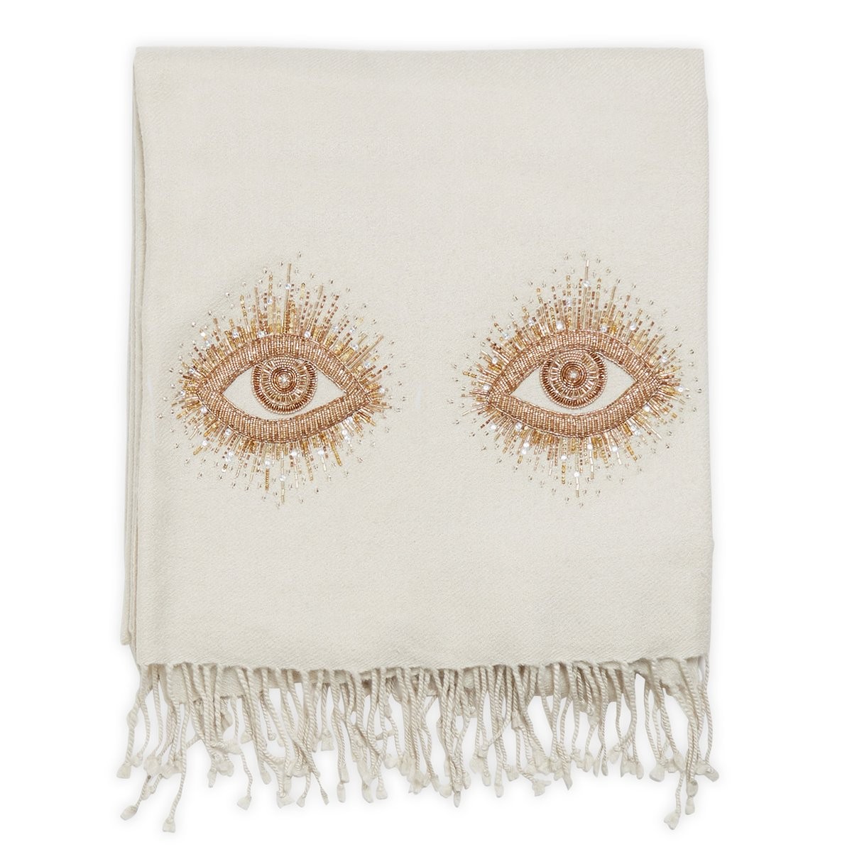 Jonathan Adler I Muse Eyes Embellished Throw
