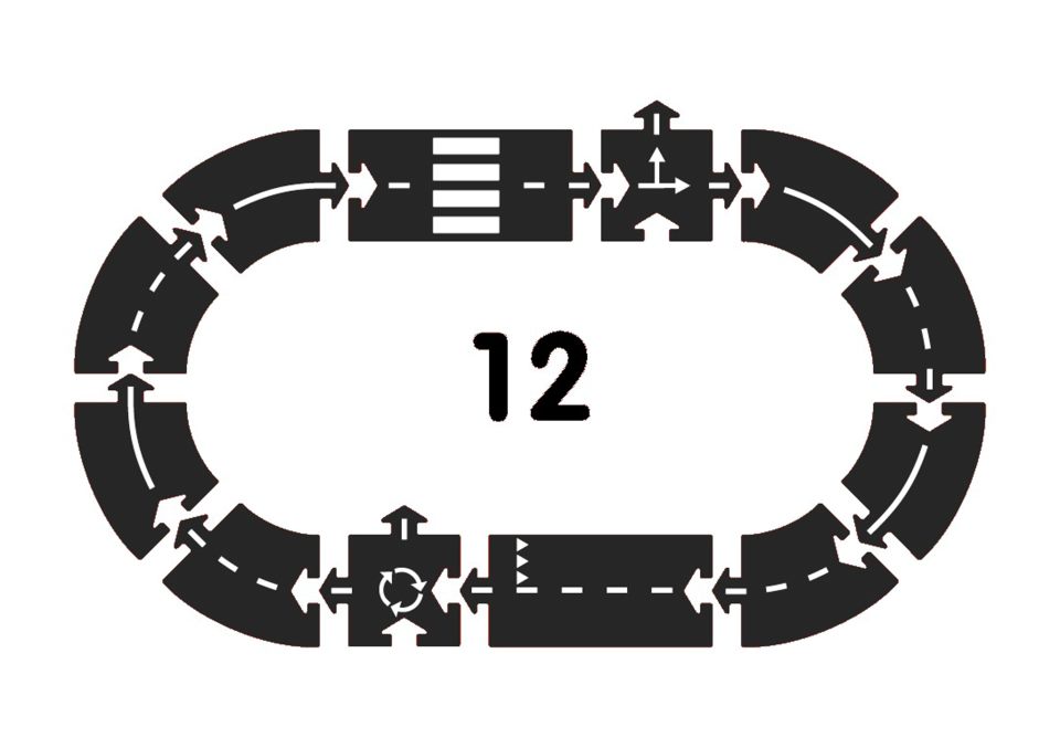 Waytoplay - Ringroad, 12 pc