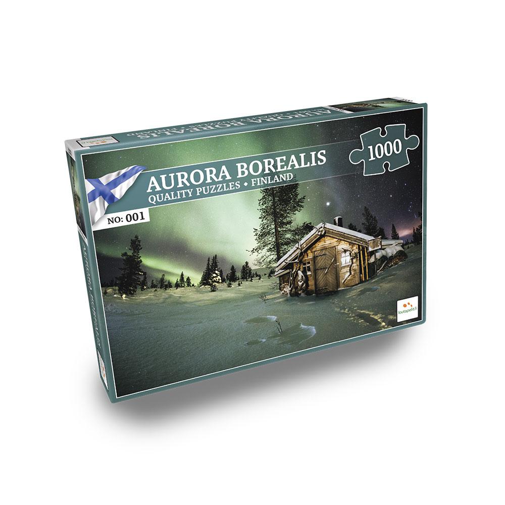 Nordic Quality Puzzles - FI:001 - Aurora Borealis (1000 pieces) (LPFI081)