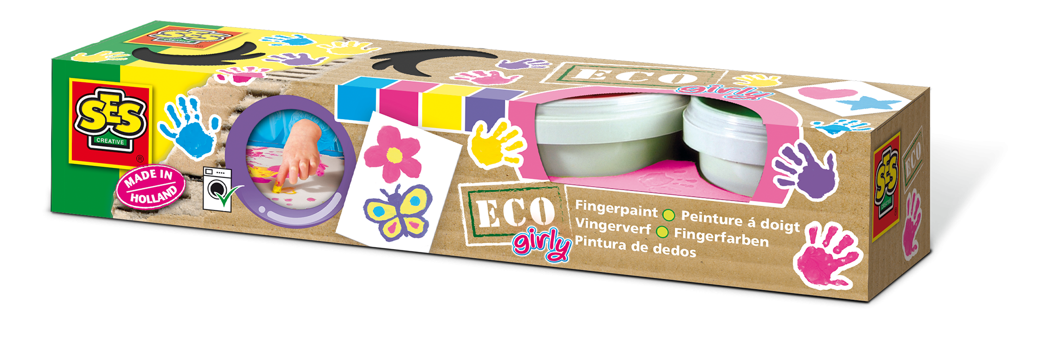SES Creative - Fingerpaint - Trendy color - ECO (24927)