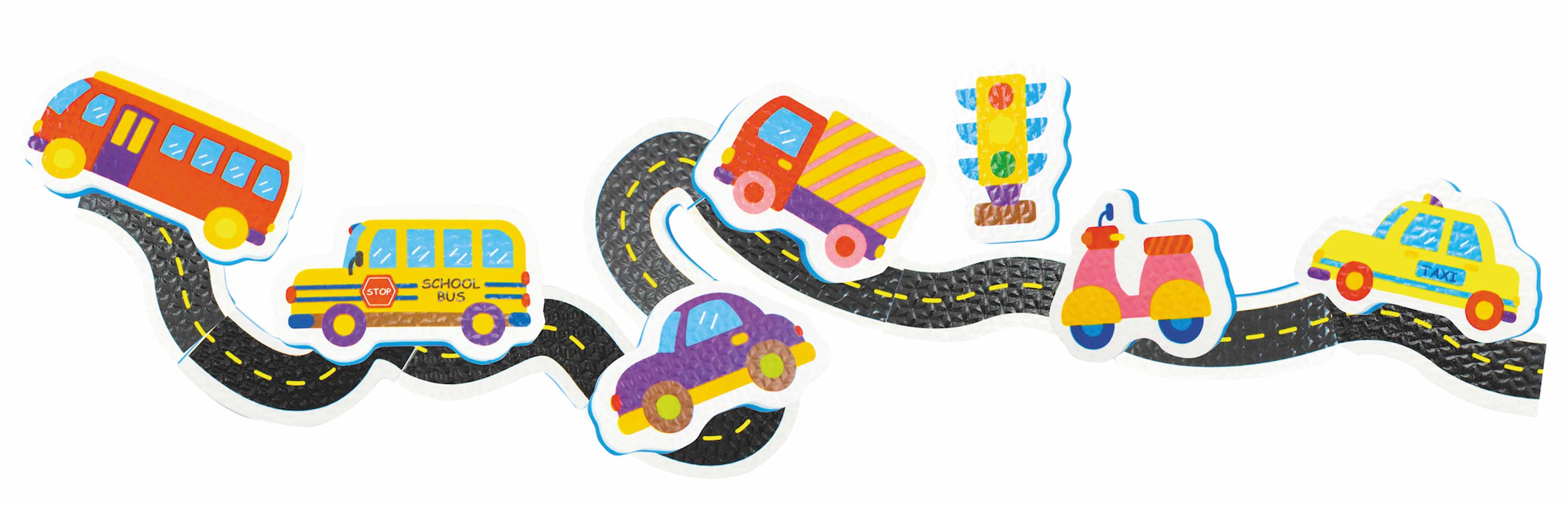 Nuby - Bath Road Foam Set (NV08007)