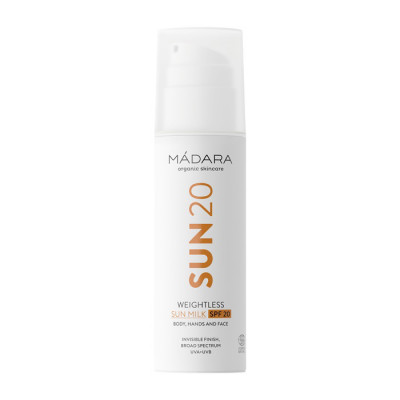 Mádara - Weightless Sun Milk SPF20 150 ml