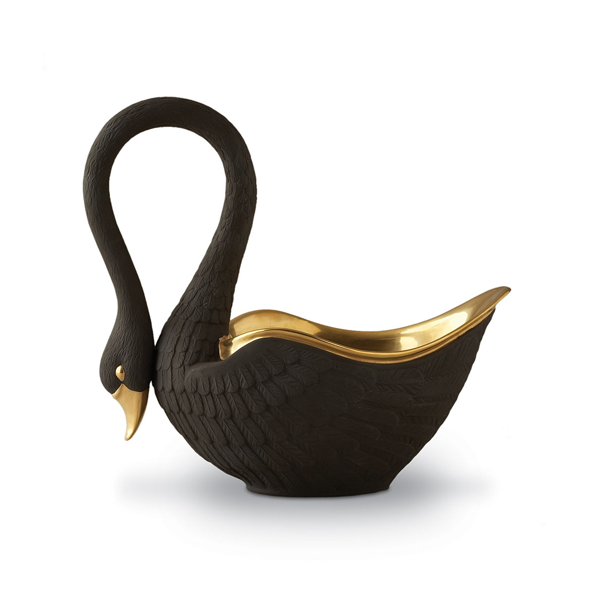 L'Objet I Swan Bowl Black bowl - Large