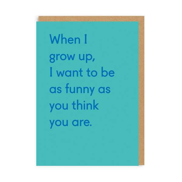 When I Grow Up Greeting Card