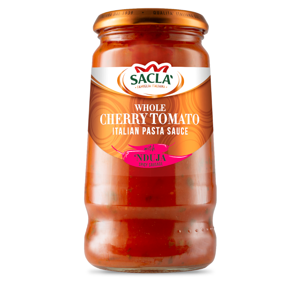 Sacla' Whole Cherry Tomato with 'Nduja 350g