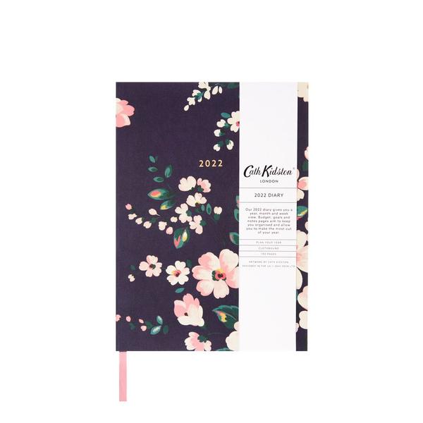 Autumn Dark Floral 2022 Diary A5