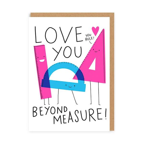 Love You Beyond Measure Greeting Card