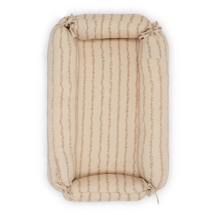 That's Mine - Baby Nest Single - Leaves Stripe (BN277)