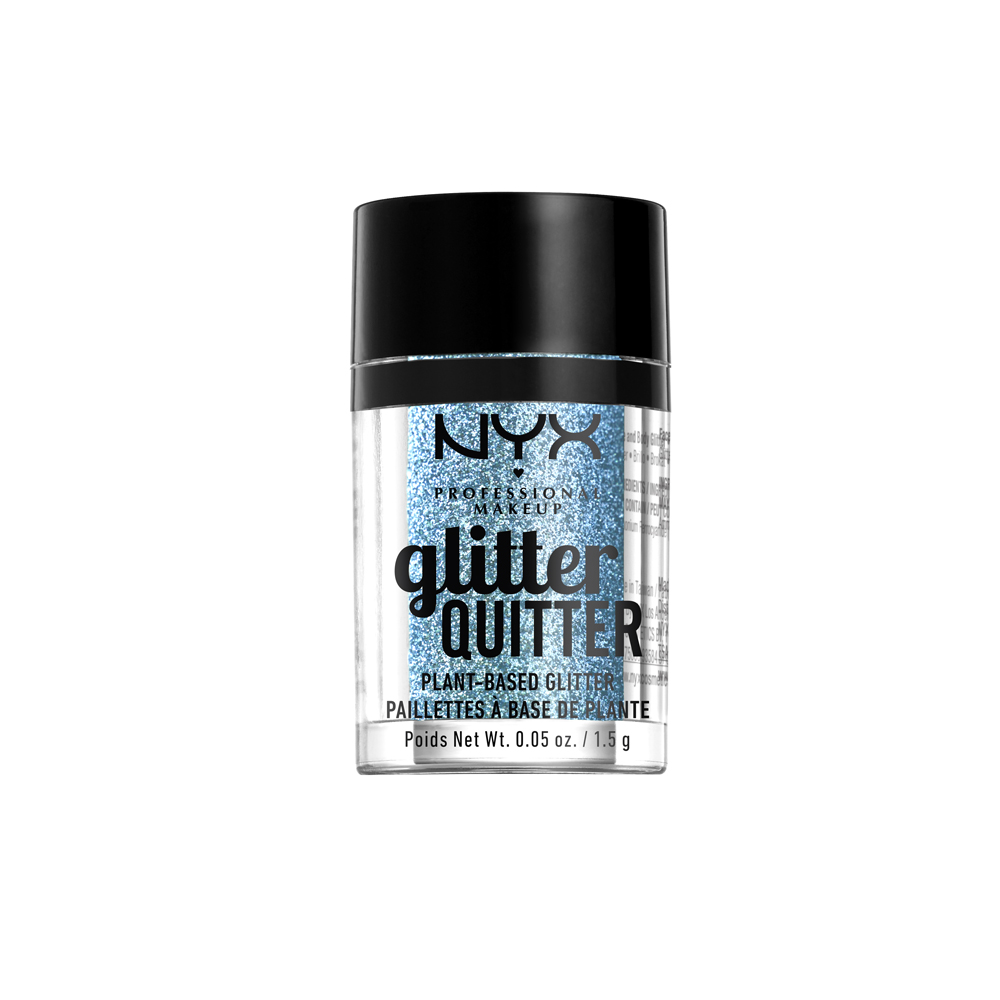 NYX Professional Makeup - Glitter Quitter Plant Based Glitter - Blue