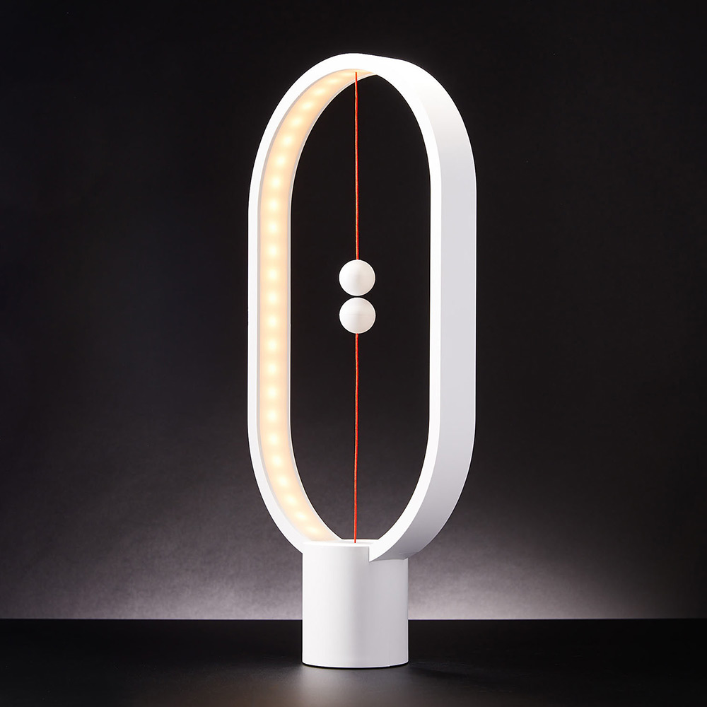 Heng Balance Lamp - Oval - White (04931.WT)