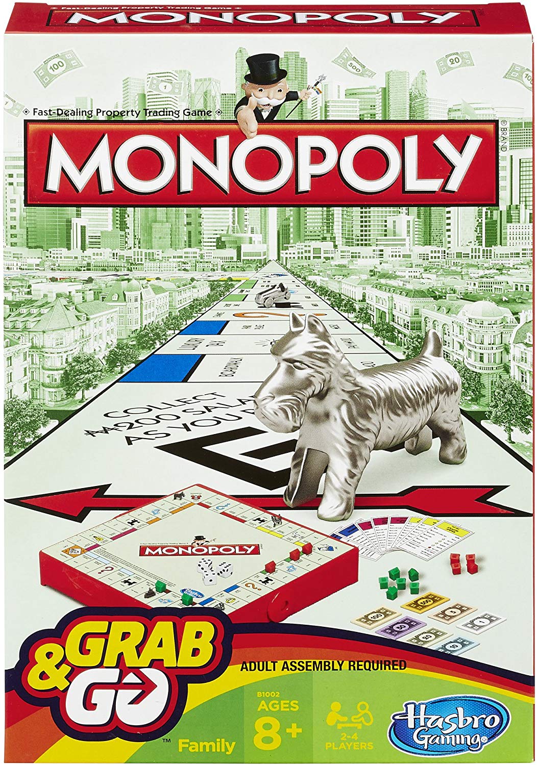 Hasbro Gaming - Monopoly Grab and Go (B1002)
