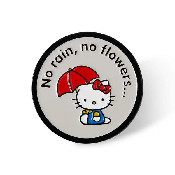 Hello Kitty x Punky Pins No Rain No Flowers Enamel Pin