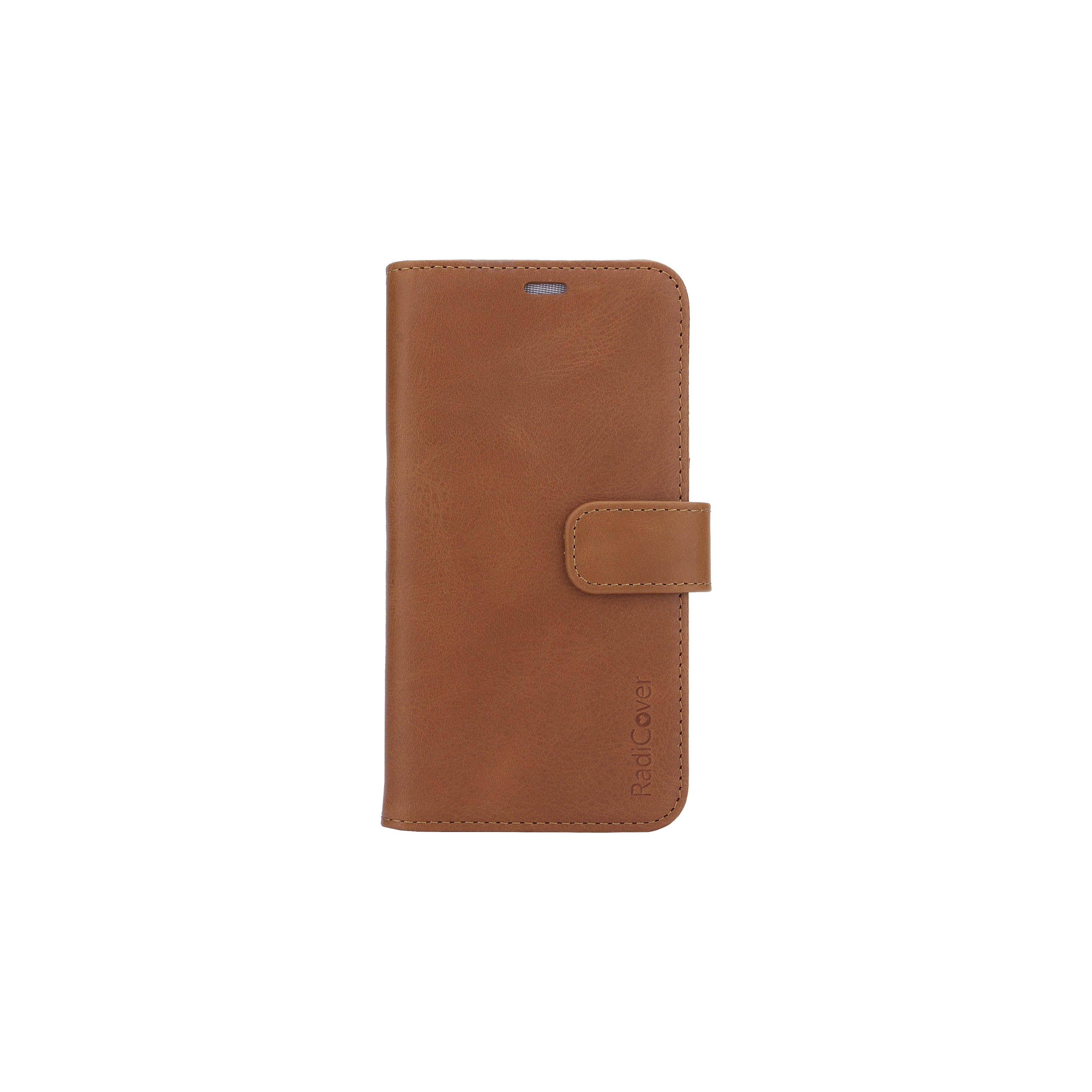 RadiCover - Radiationprotected Mobilewallet Leather iPhone 11 Pro 2in1 Magnetskal - Brown