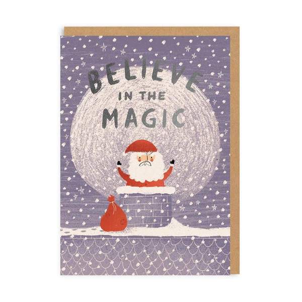 Believe In The Magic Christmas Card