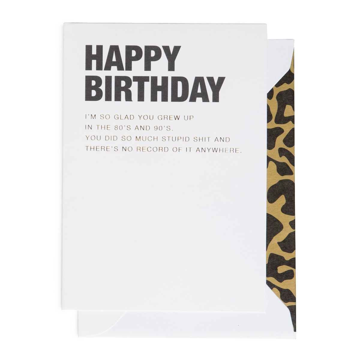 Cardsome | Cards - Happy Birthday 80s & 90s
