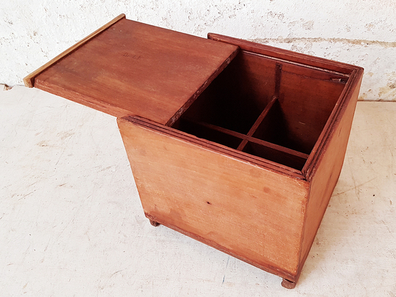 Old Storage Box Brown Medium