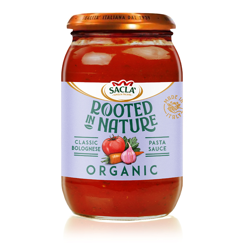 Sacla' Rooted In Nature Organic Classic Bolognese Sauce 500g