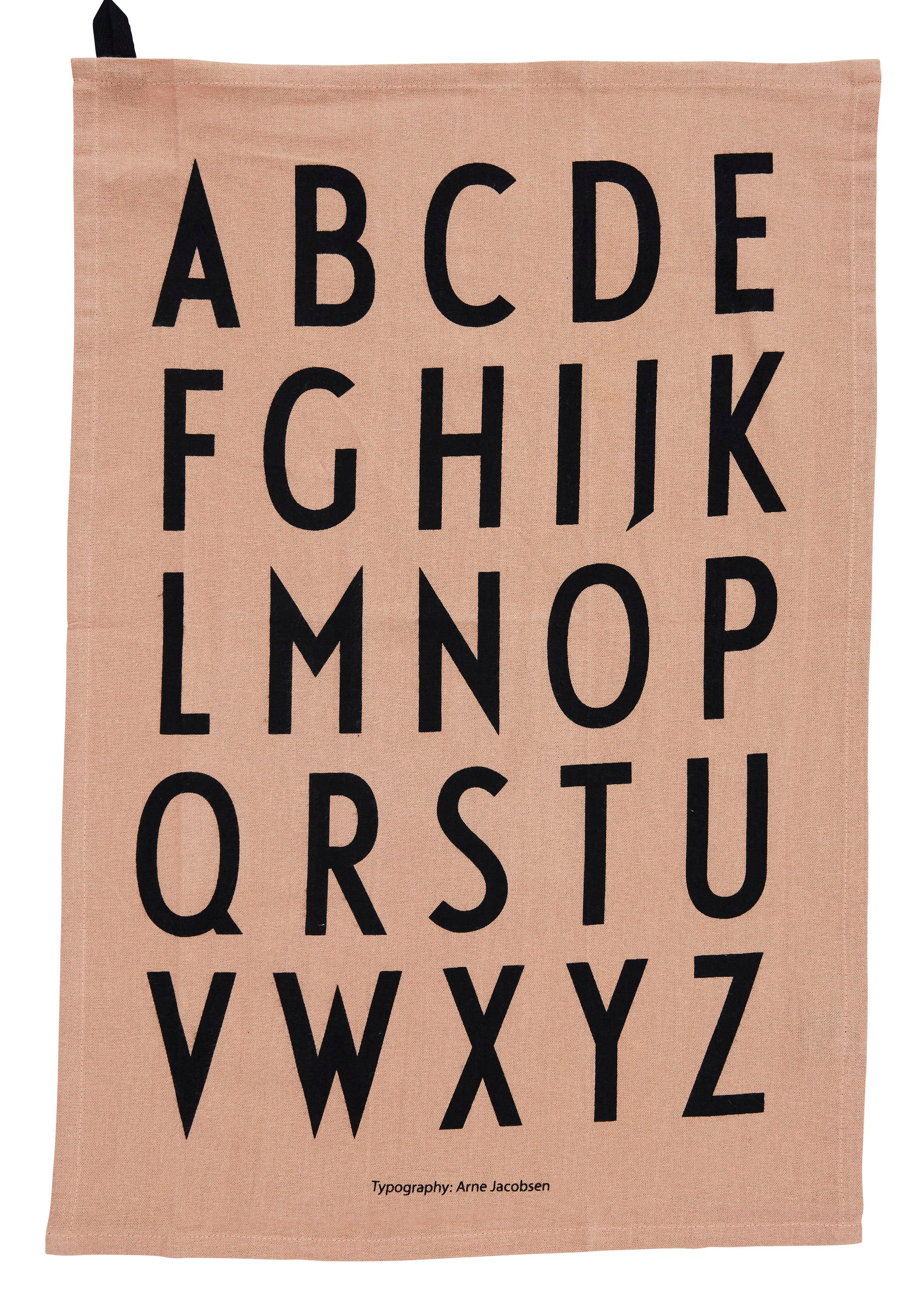 Design Letters - Classic Tea Towel - Nude (10503000NUDE)