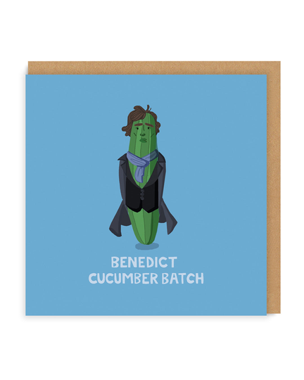 Benedict Cucumberbatch Square Greeting Card