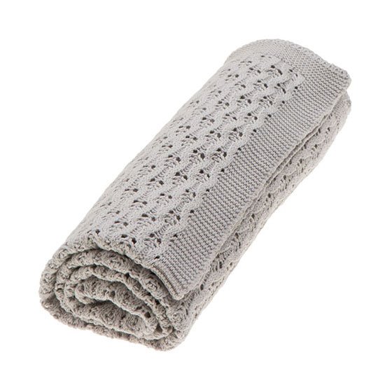 Vinter & Bloom - Blanket Grace ECO - Grey Mist
