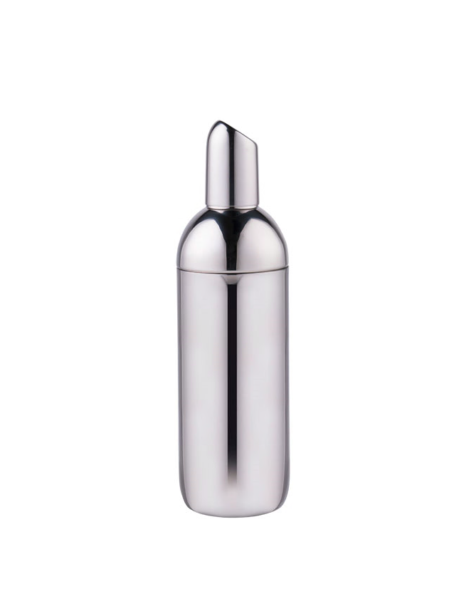 Nuance - Shaker With Strainer & Measuring Cup - Steel (461941)